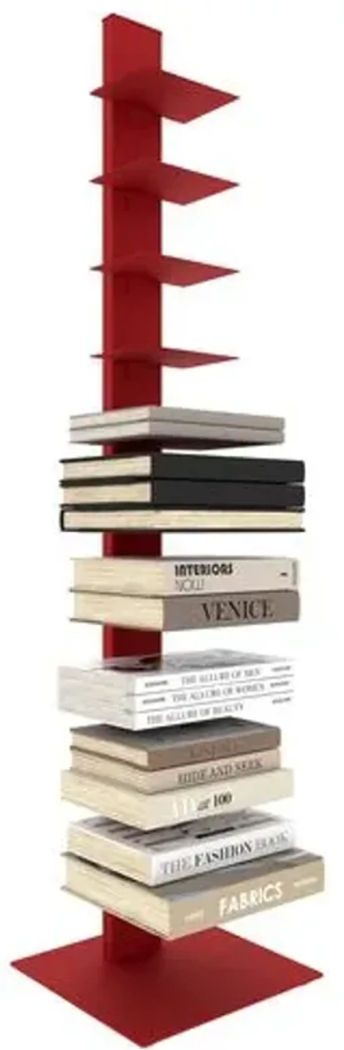 Anthologia Bookcase Tower - Red