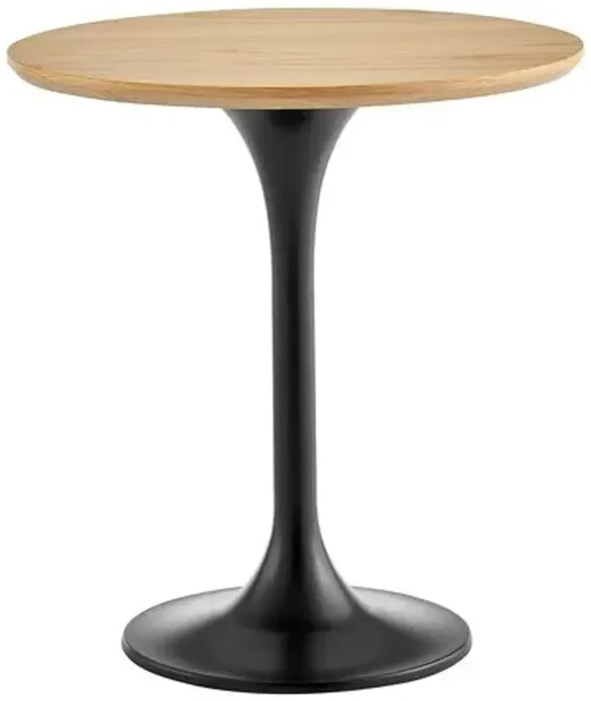 Aiden 20" Round Side Table - Brown