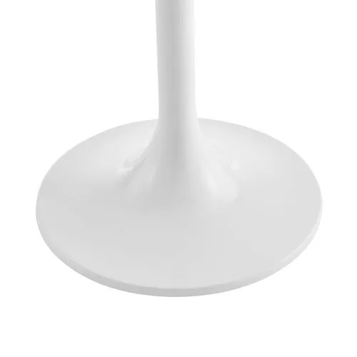 Aiden 20" Round Side Table - White