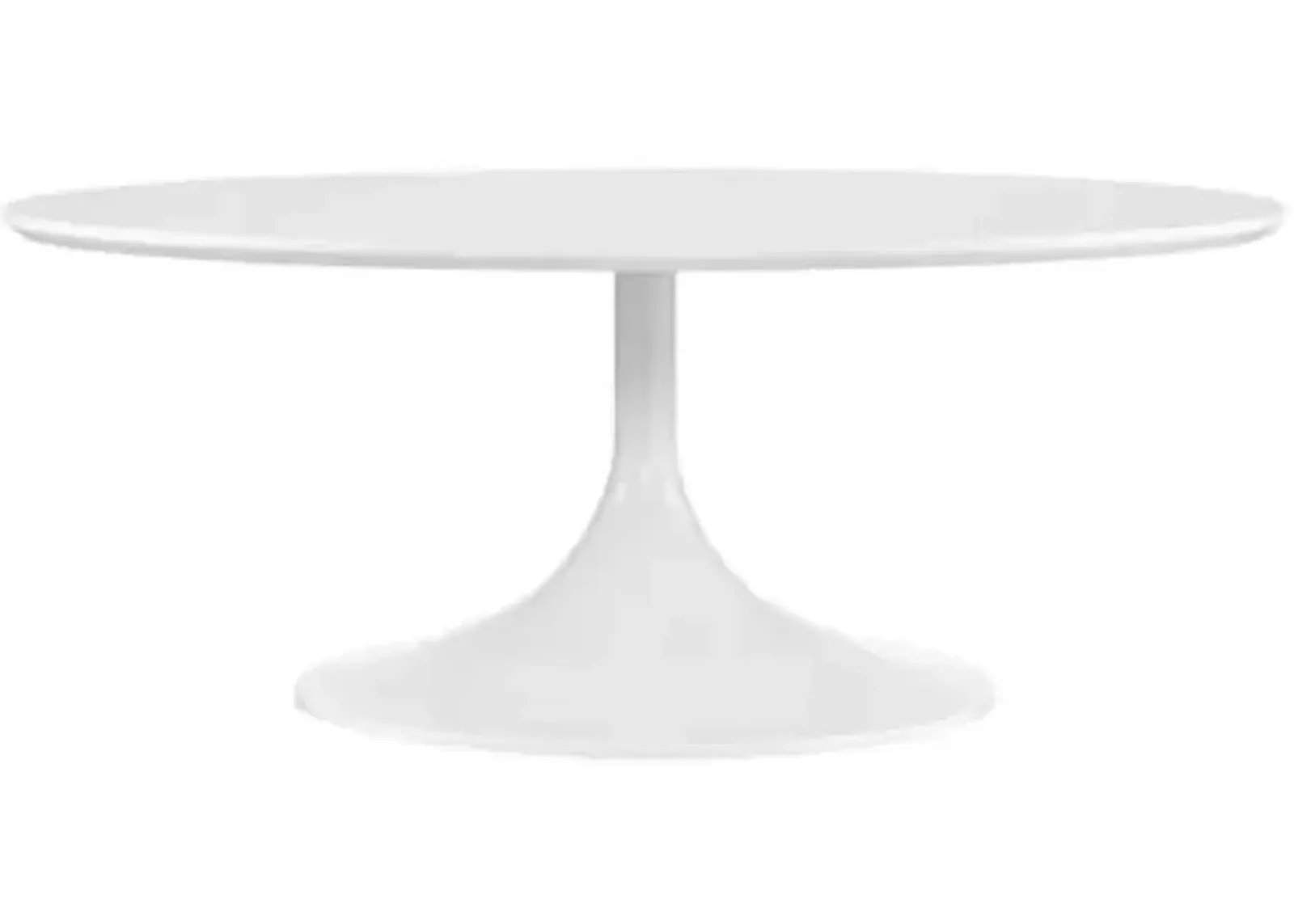 Aiden 36" Round Coffee Table - Matte White