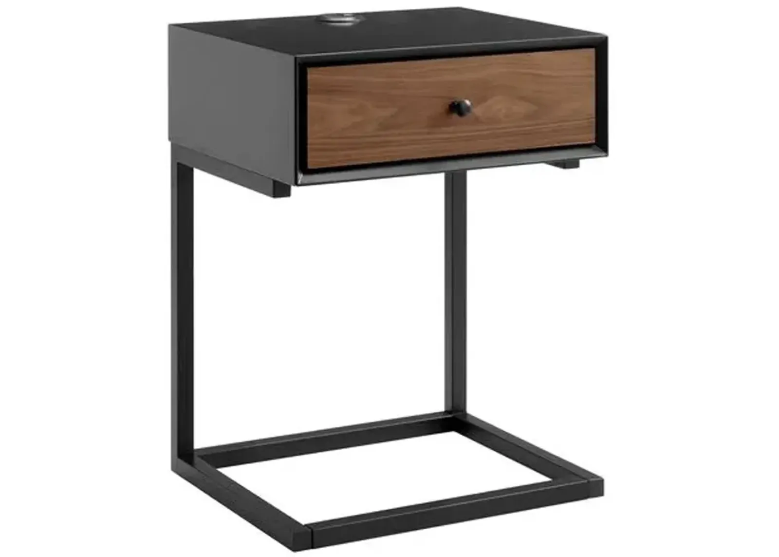 Midwood Smart Side Table - Black