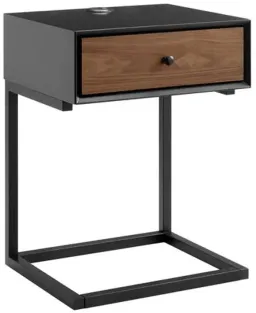 Walnut/Matte Black color