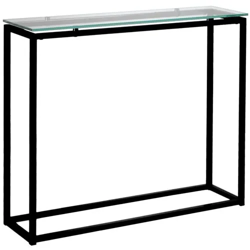 Clarion Glass 36" Console Table - Clear