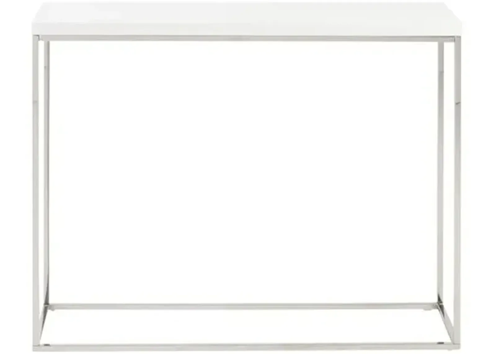 Lustra Console Table - White