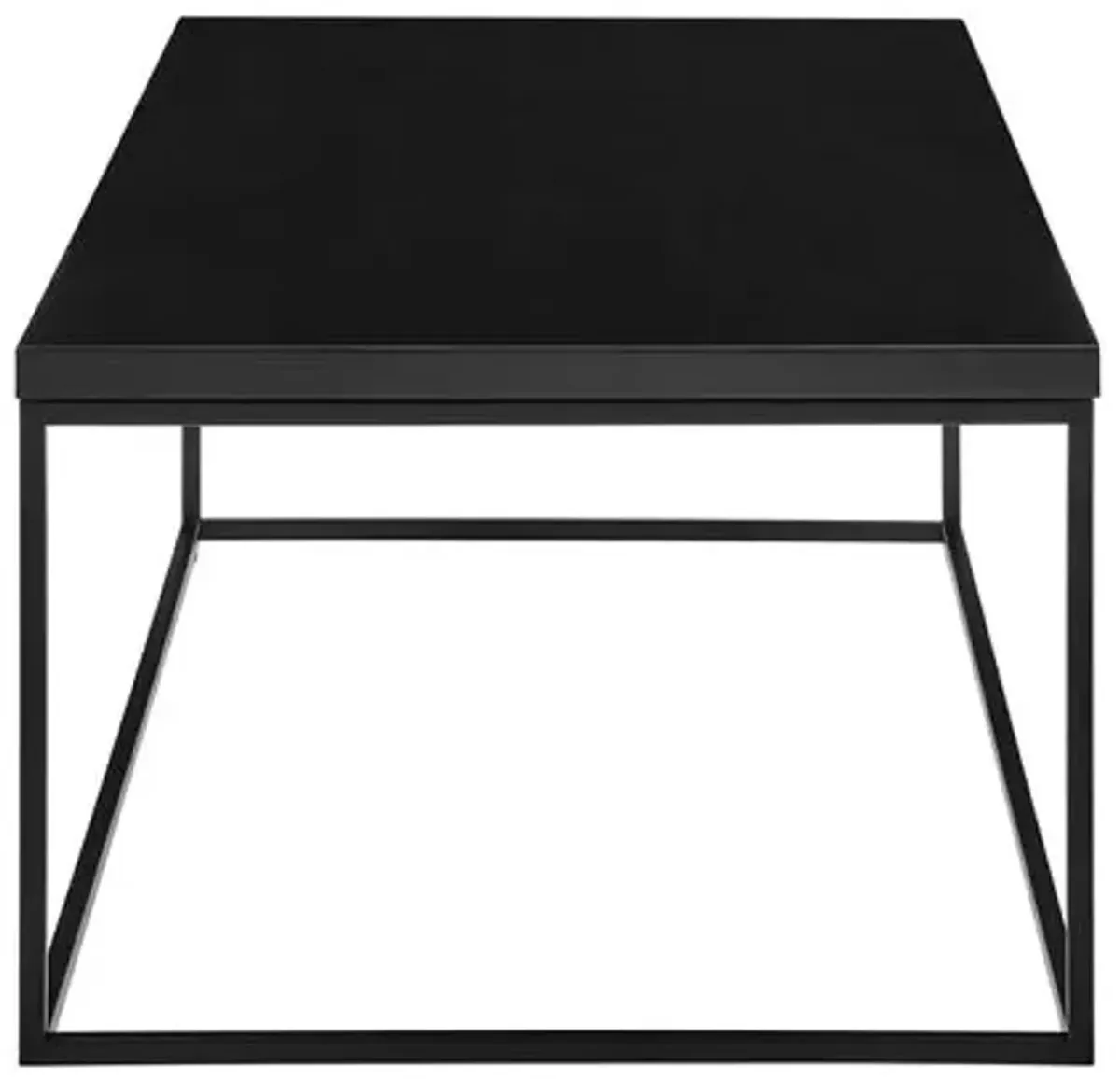 Lustra Square Side Table - Black