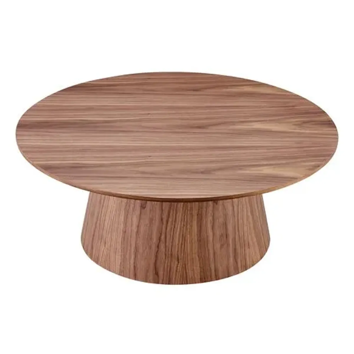 Dexter 36" Round Coffee Table - Brown