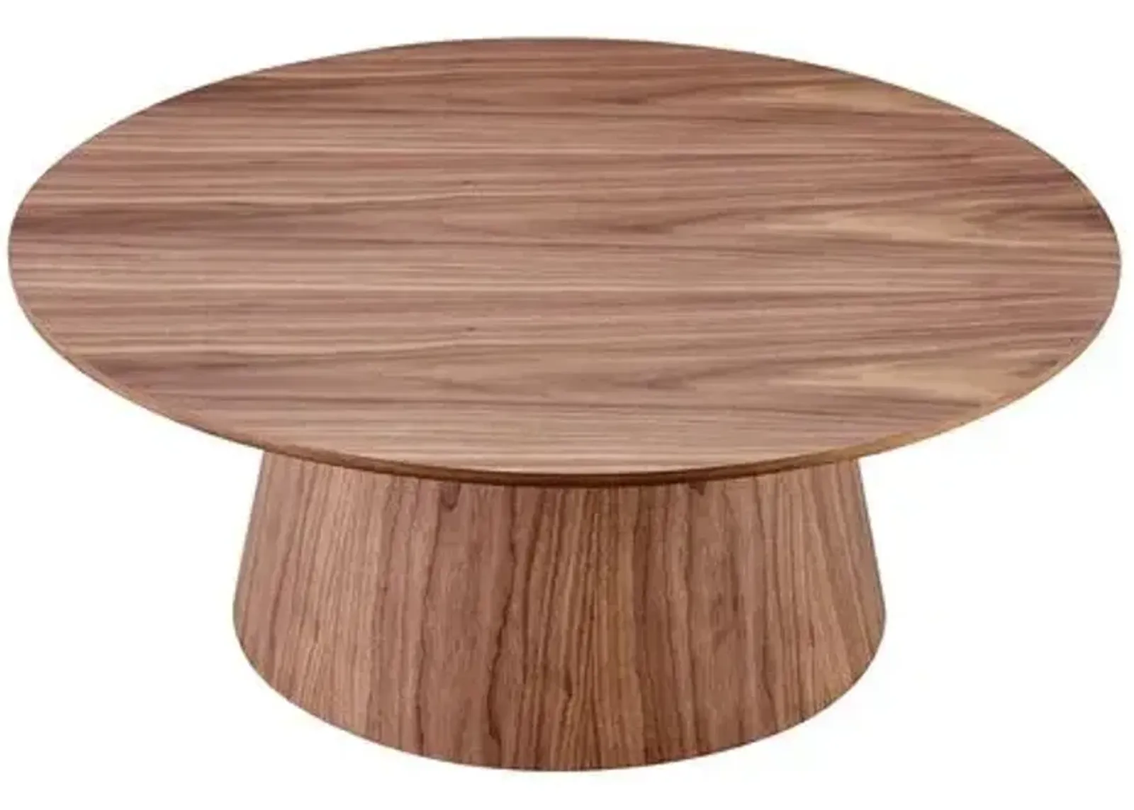 Dexter 36" Round Coffee Table - Brown