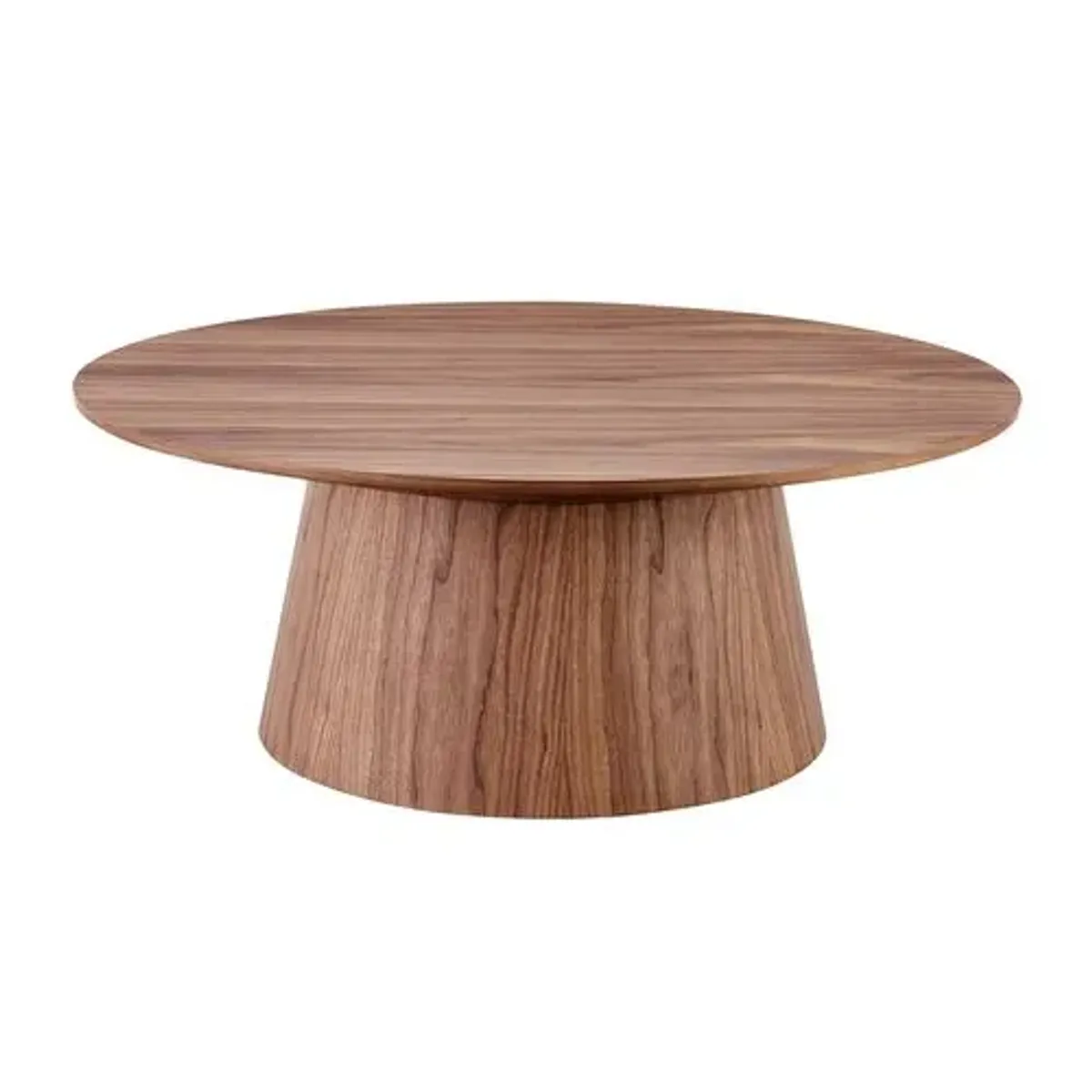 Dexter 36" Round Coffee Table - Brown