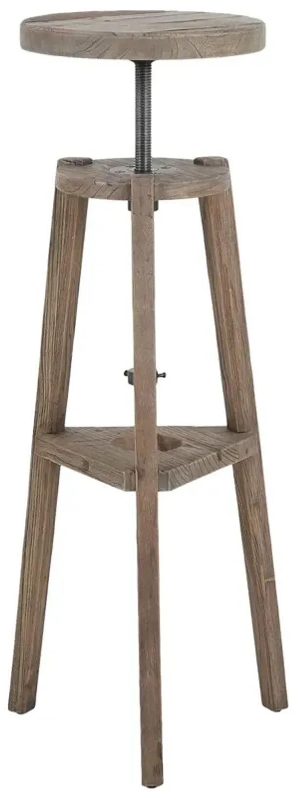 Addy Pedestal Stand, Bleached Elm