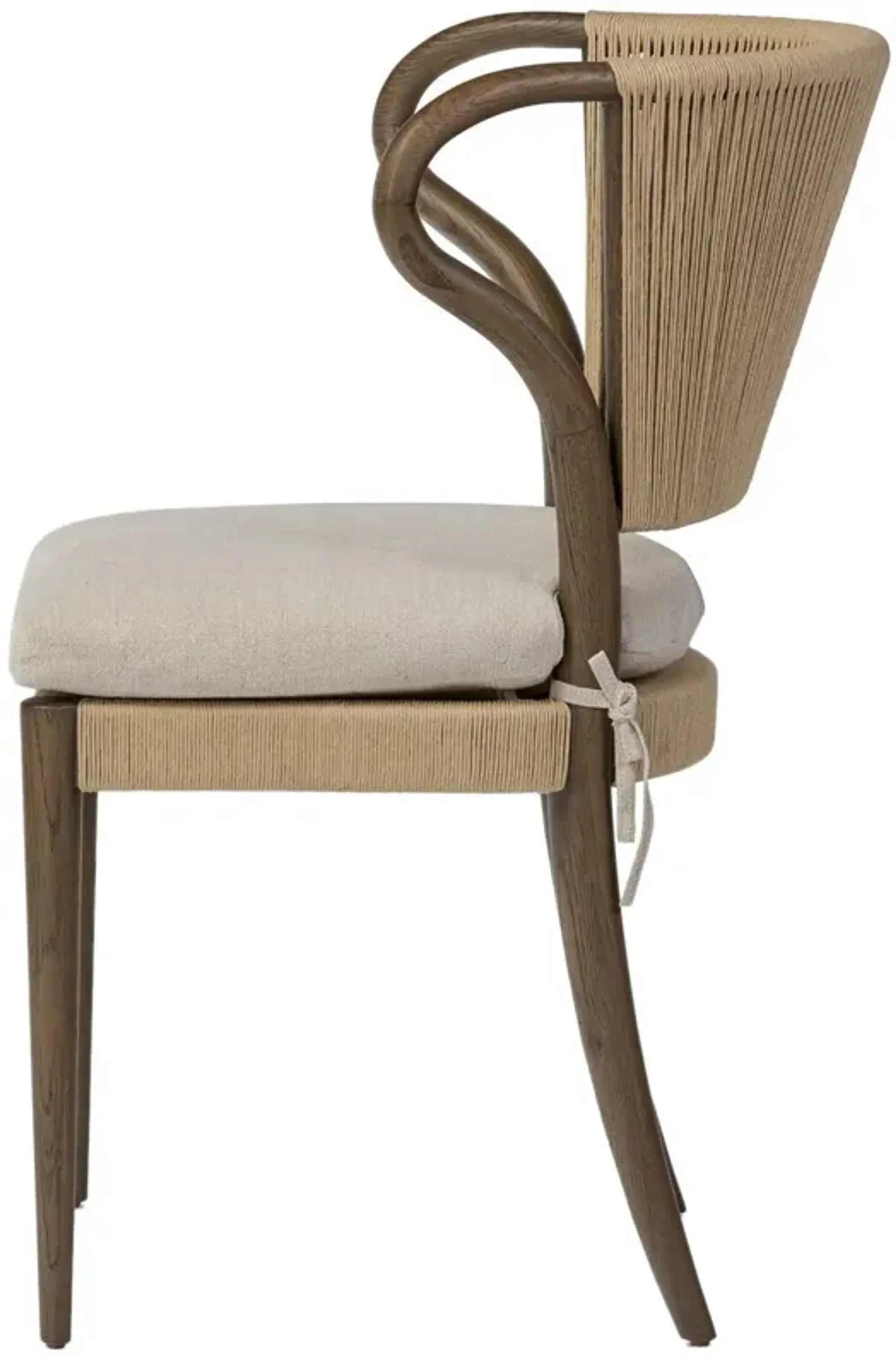 Amira Armless Dining Chair Amber Lewis X Four Hands Beige One Kings ...