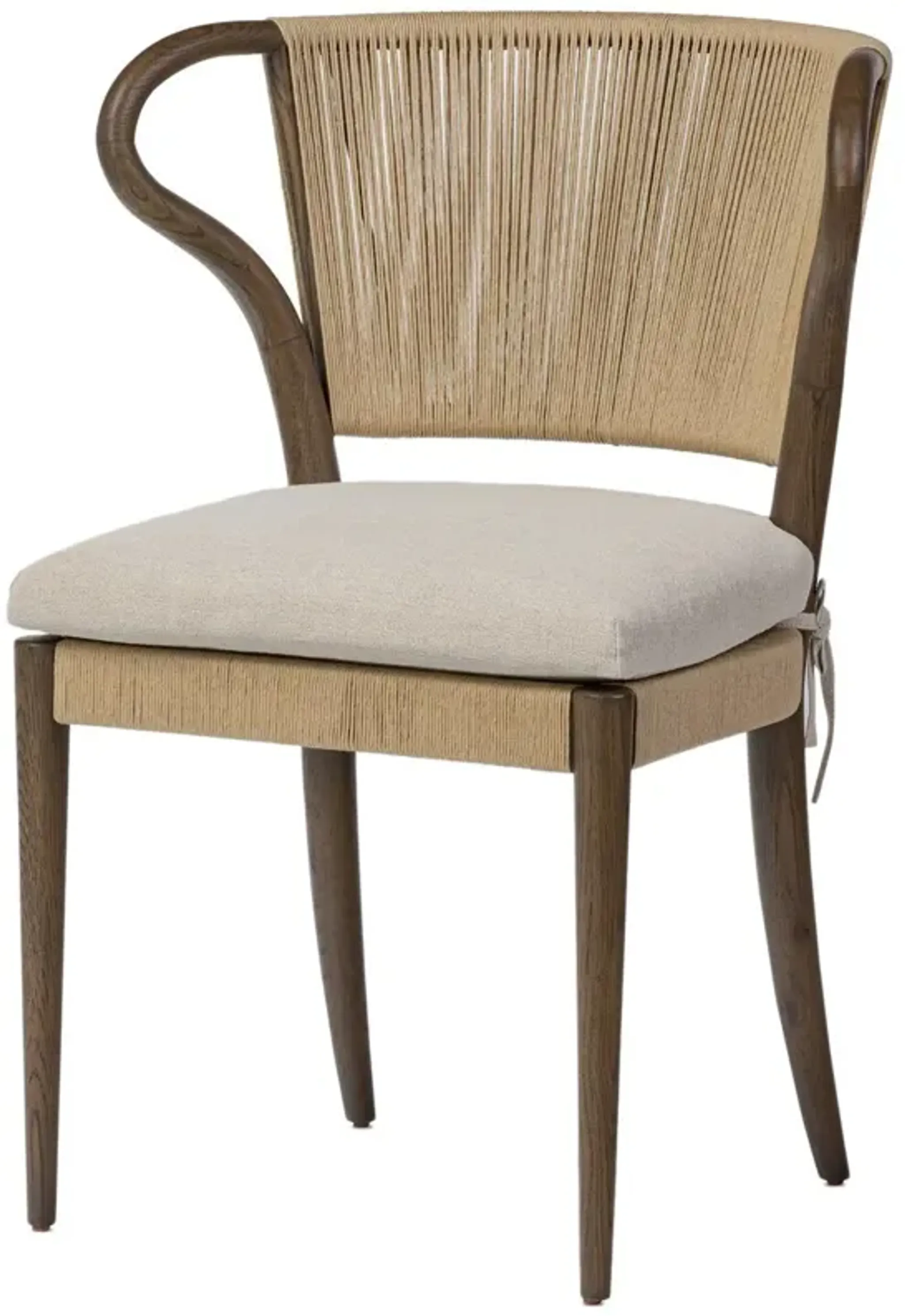 Amira Armless Dining Chair Amber Lewis X Four Hands Beige One Kings ...