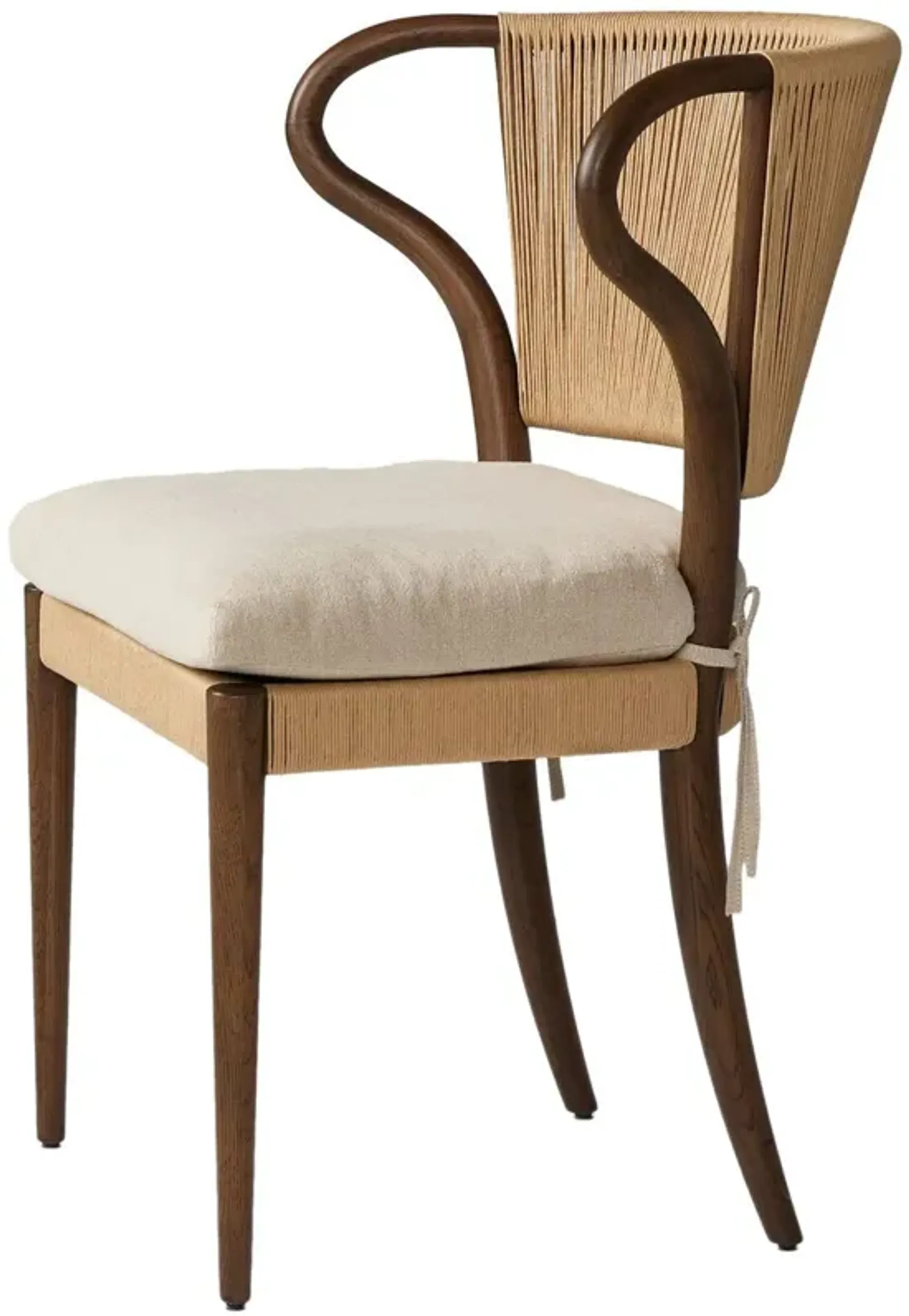 Amira Armless Dining Chair Amber Lewis X Four Hands Beige One Kings ...