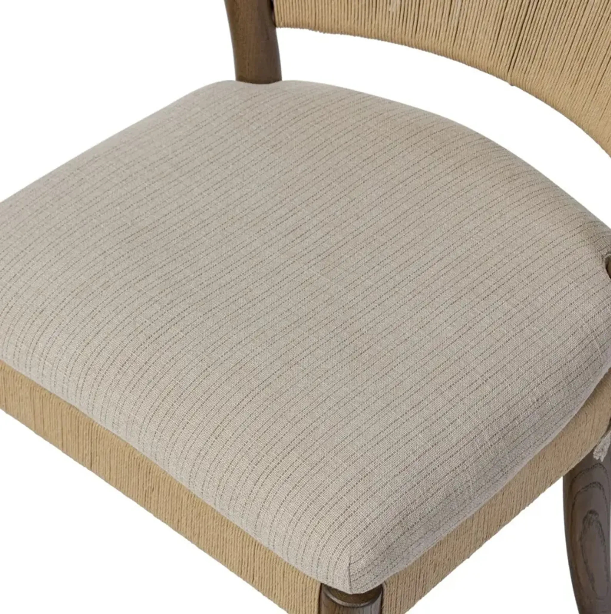 Amira Armless Dining Chair Amber Lewis X Four Hands Beige One Kings ...