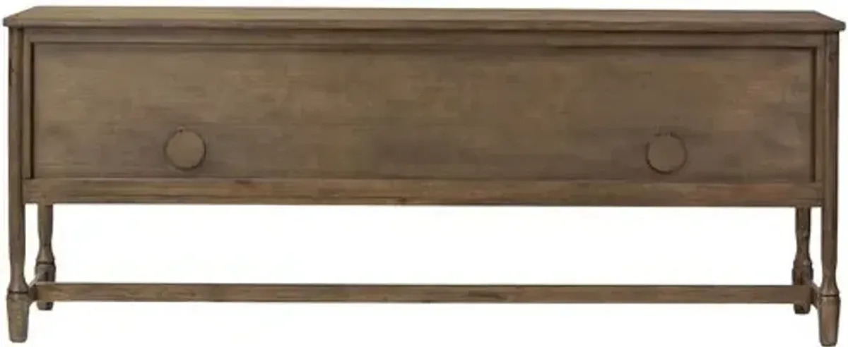 Bari Oak Sideboard - Amber Lewis x Four Hands - Brown