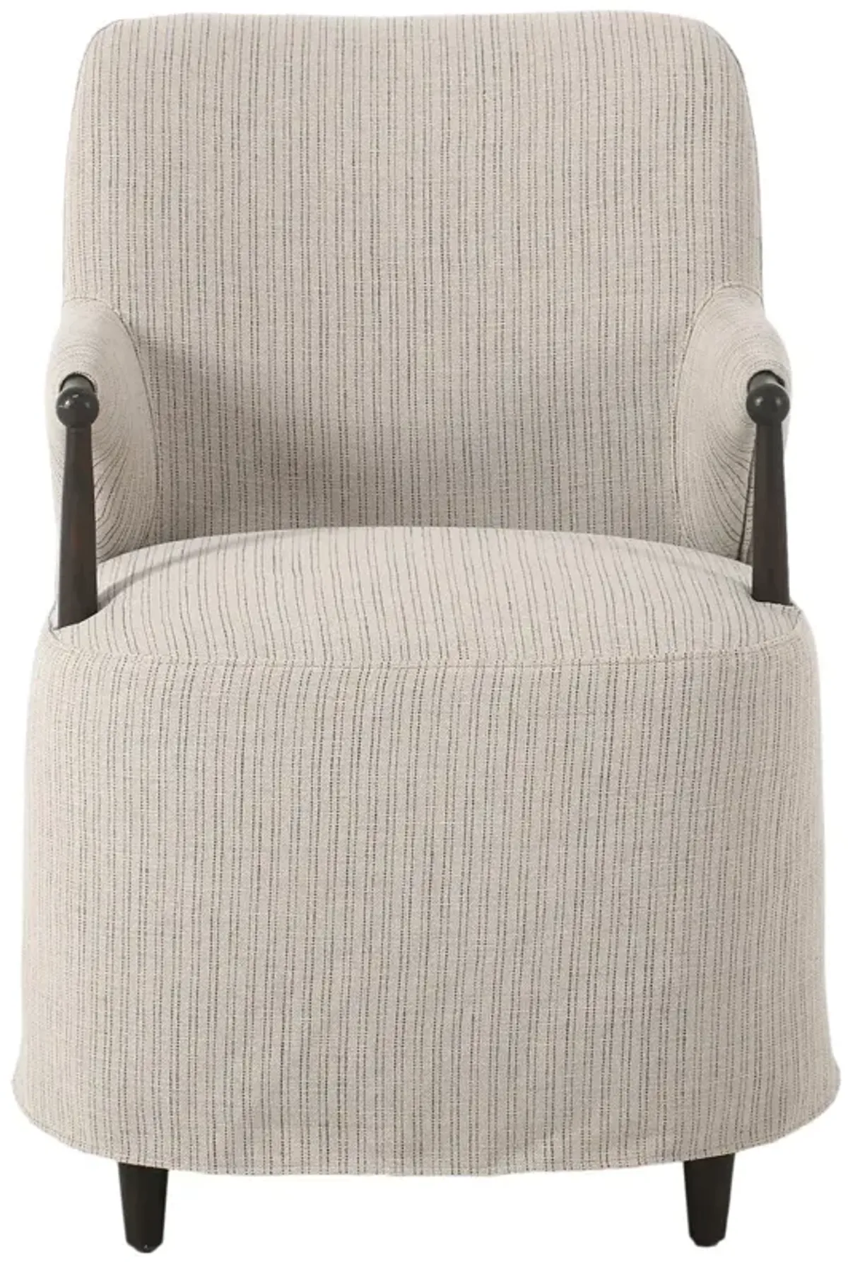 Brently Linen Slipcover Dining Chair
