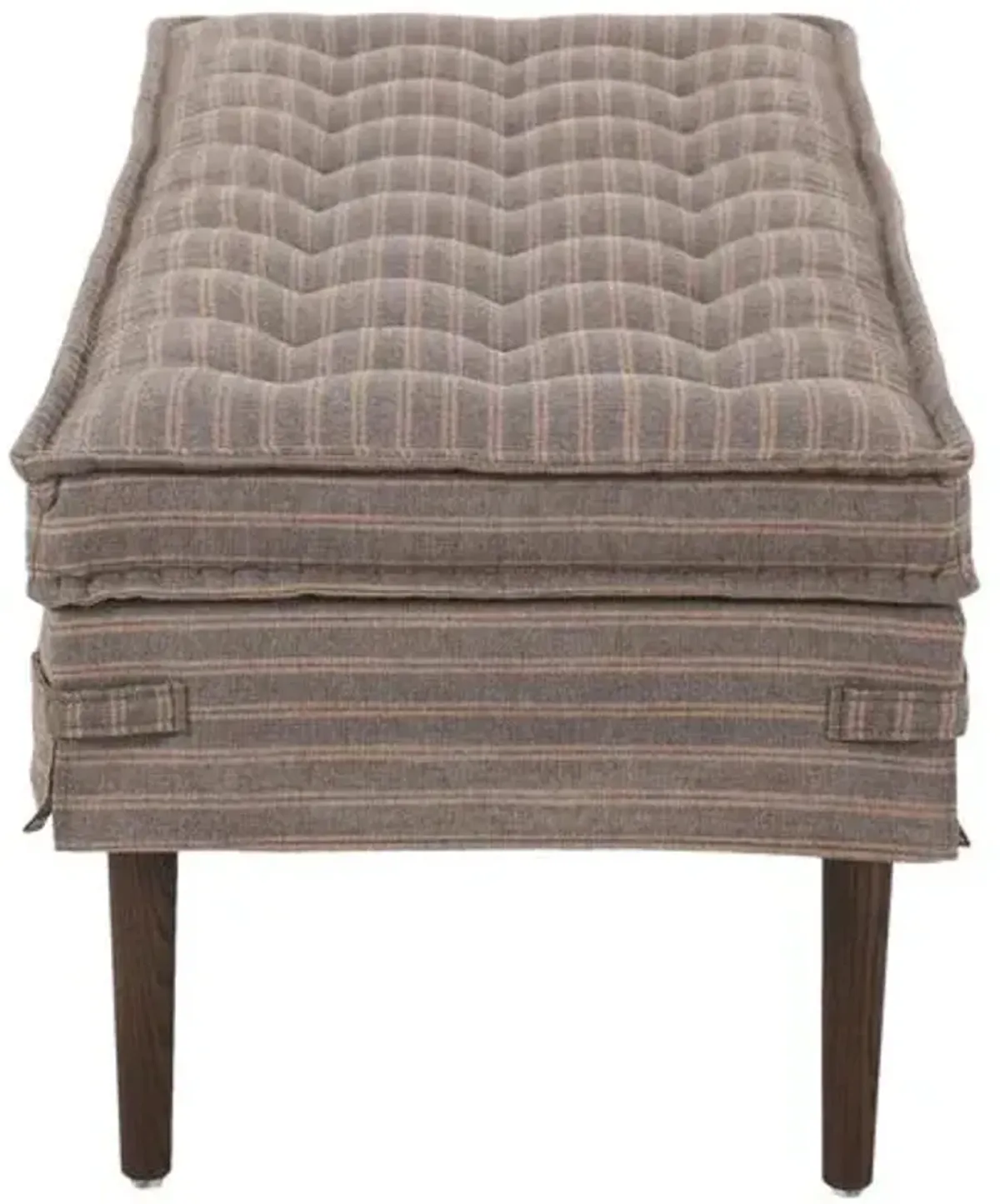 Cole French Mattress Accent Bench - Amber Lewis x Four Hands - Brown