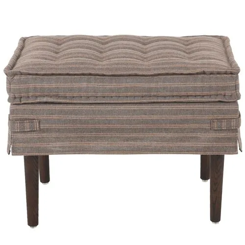 Cole Small French Mattress Ottoman - Amber Lewis x Four Hands - Brown