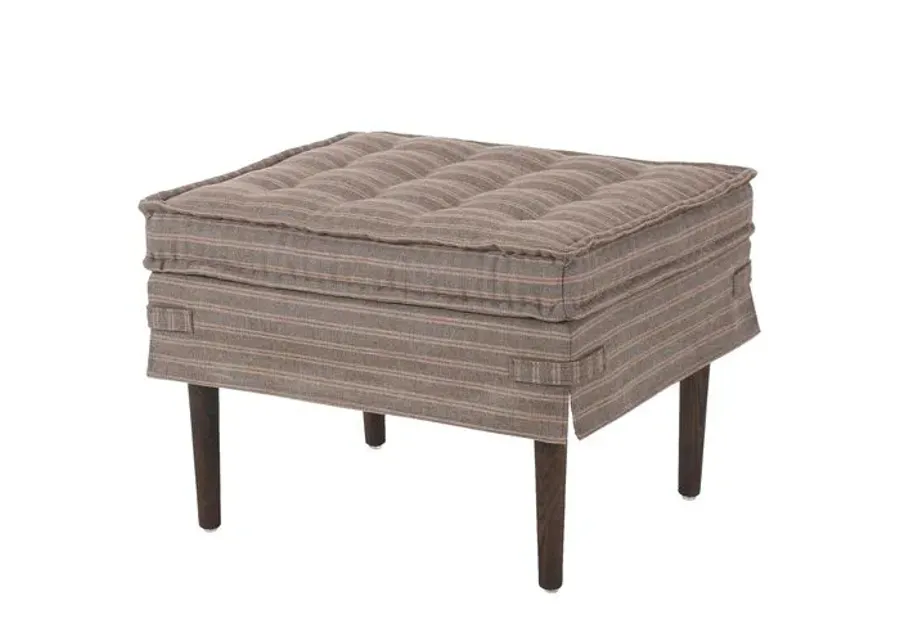 Cole Small French Mattress Ottoman - Amber Lewis x Four Hands - Brown