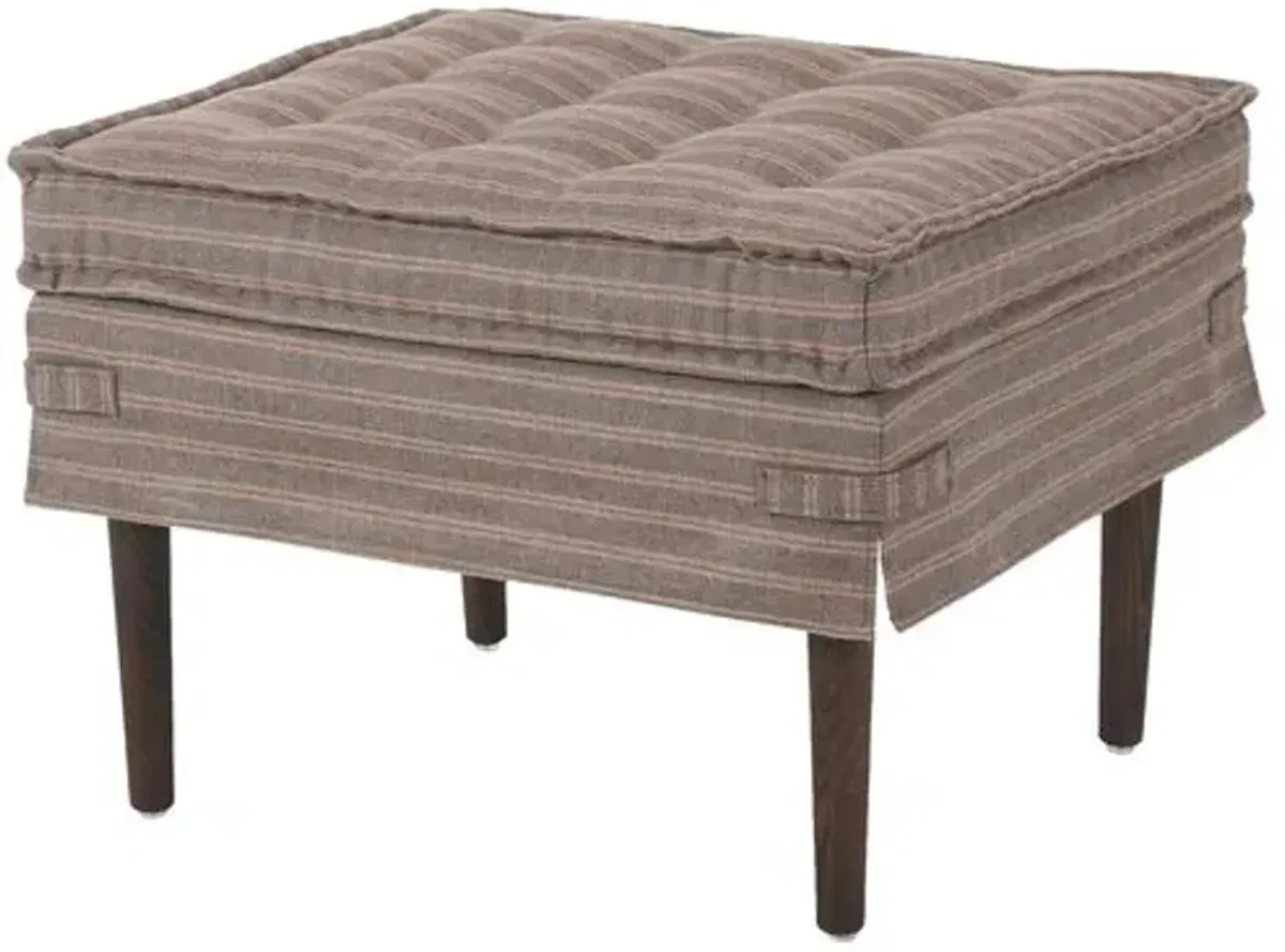 Cole Small French Mattress Ottoman - Amber Lewis x Four Hands - Brown