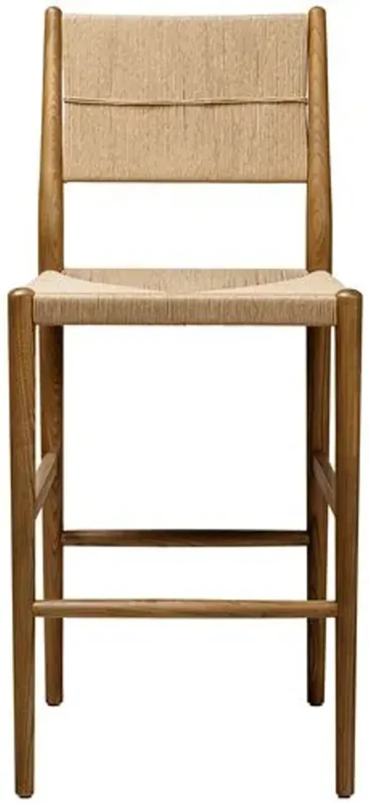 Dara Bar Stool - Amber Lewis x Four Hands - Beige