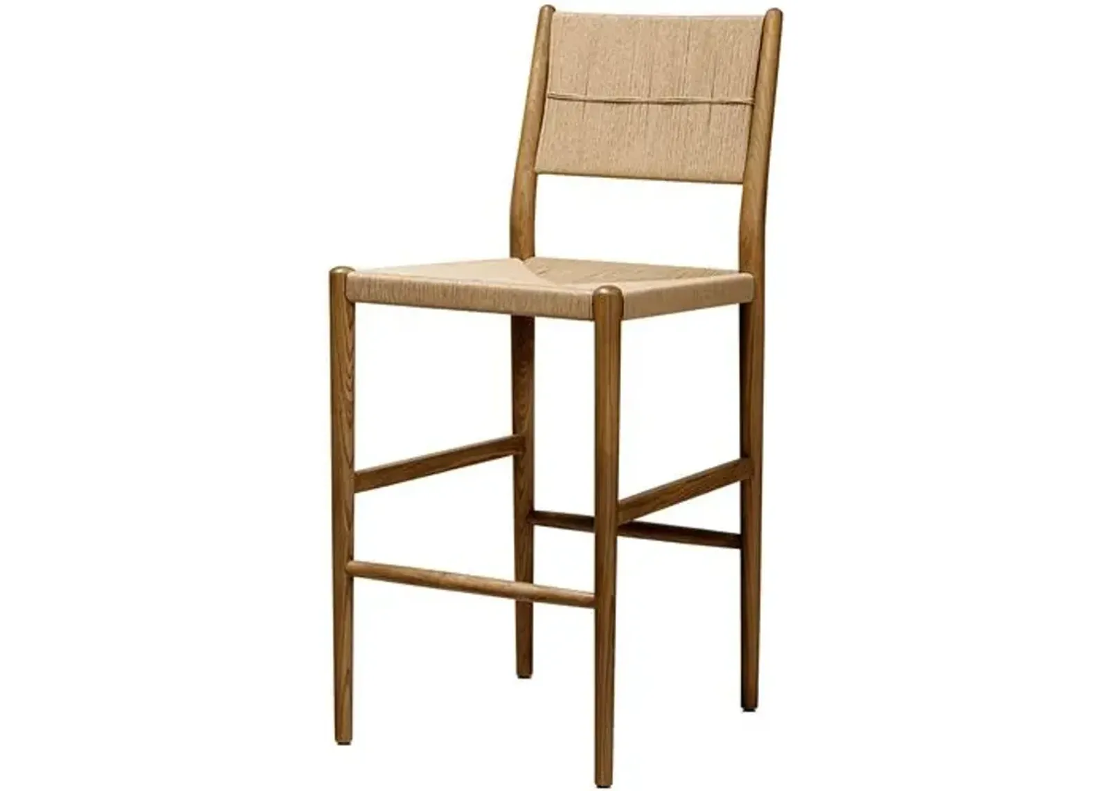 Dara Bar Stool - Amber Lewis x Four Hands - Beige