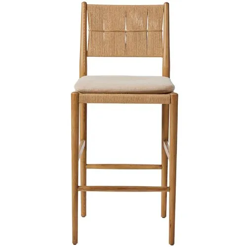 Dara Bar Stool - Amber Lewis x Four Hands - Beige