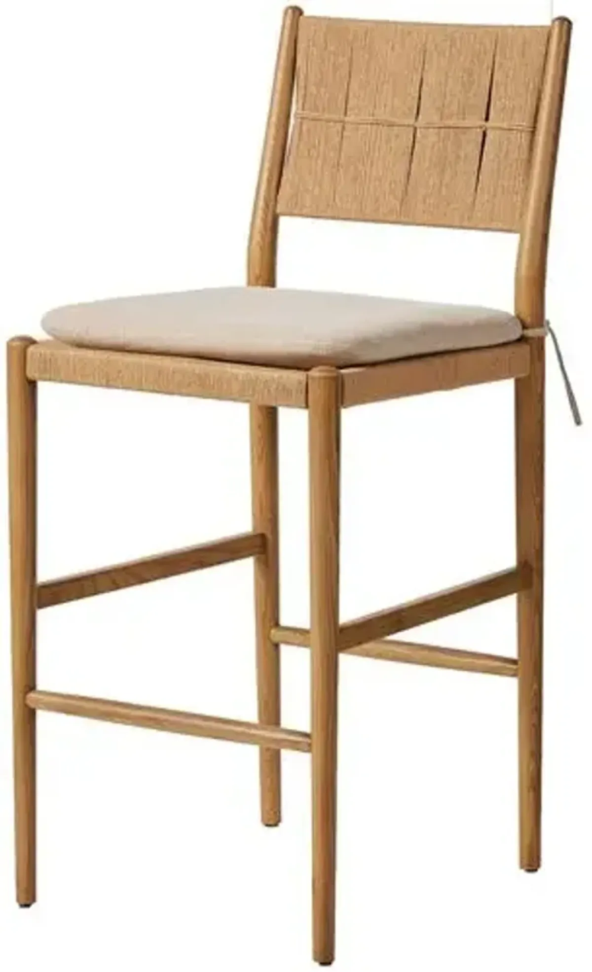 Dara Bar Stool - Amber Lewis x Four Hands - Beige