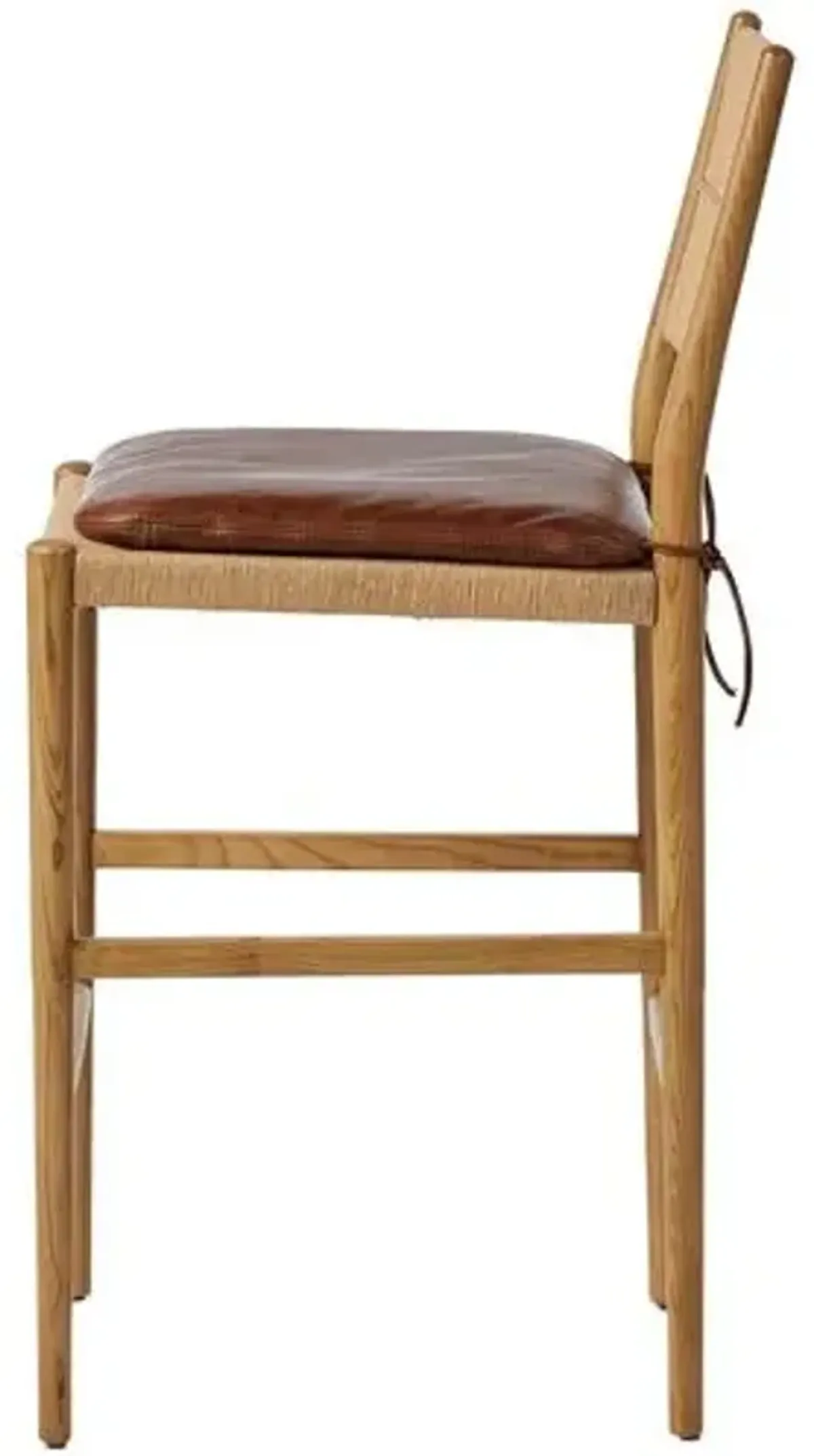 Dara Bar Stool - Amber Lewis x Four Hands - Brown