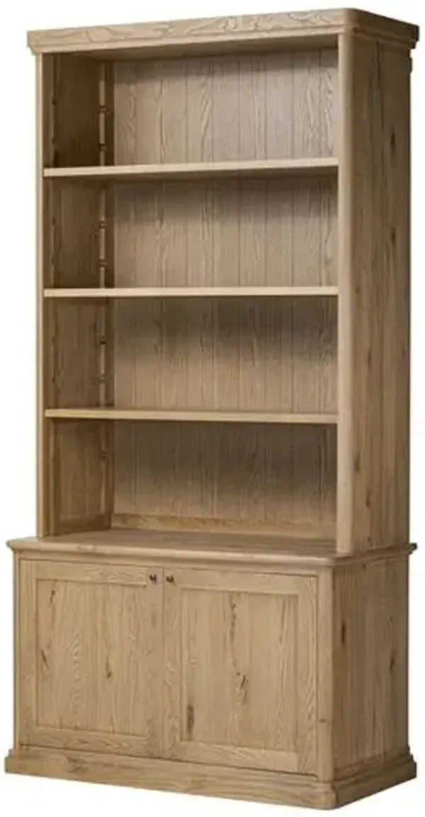 Dumont Bookcase - Amber Lewis x Four Hands - Brown