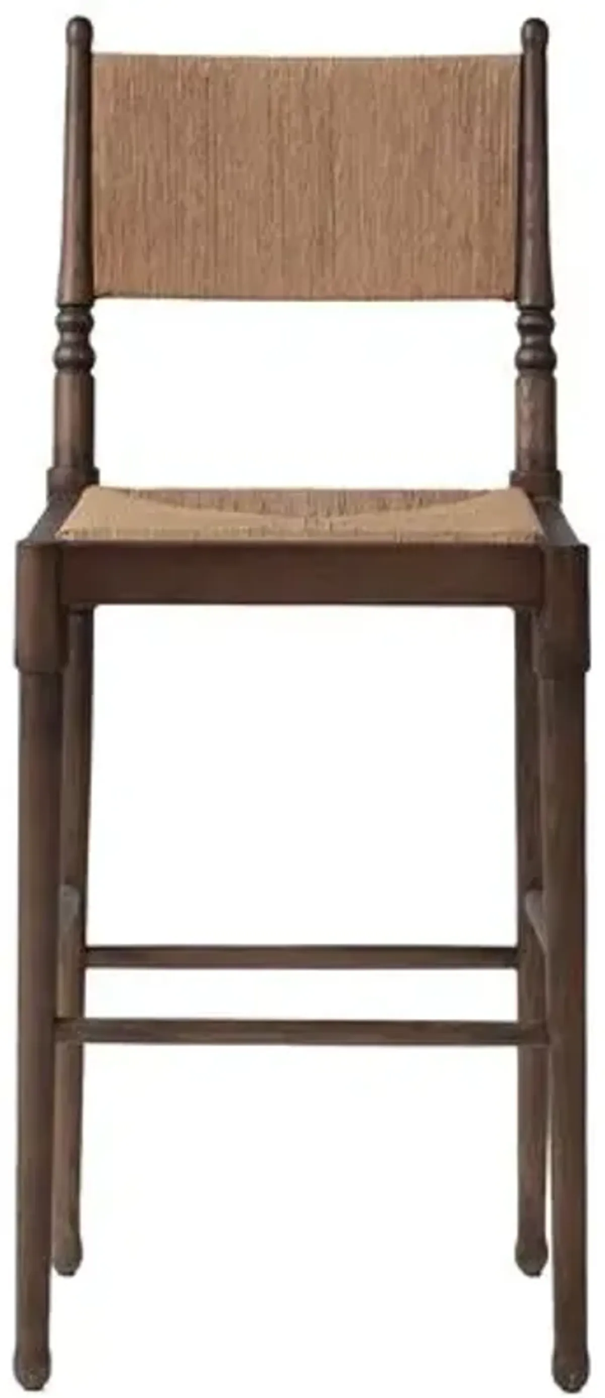 Fayth Bar Stool - Amber Lewis x Four Hands - Brown