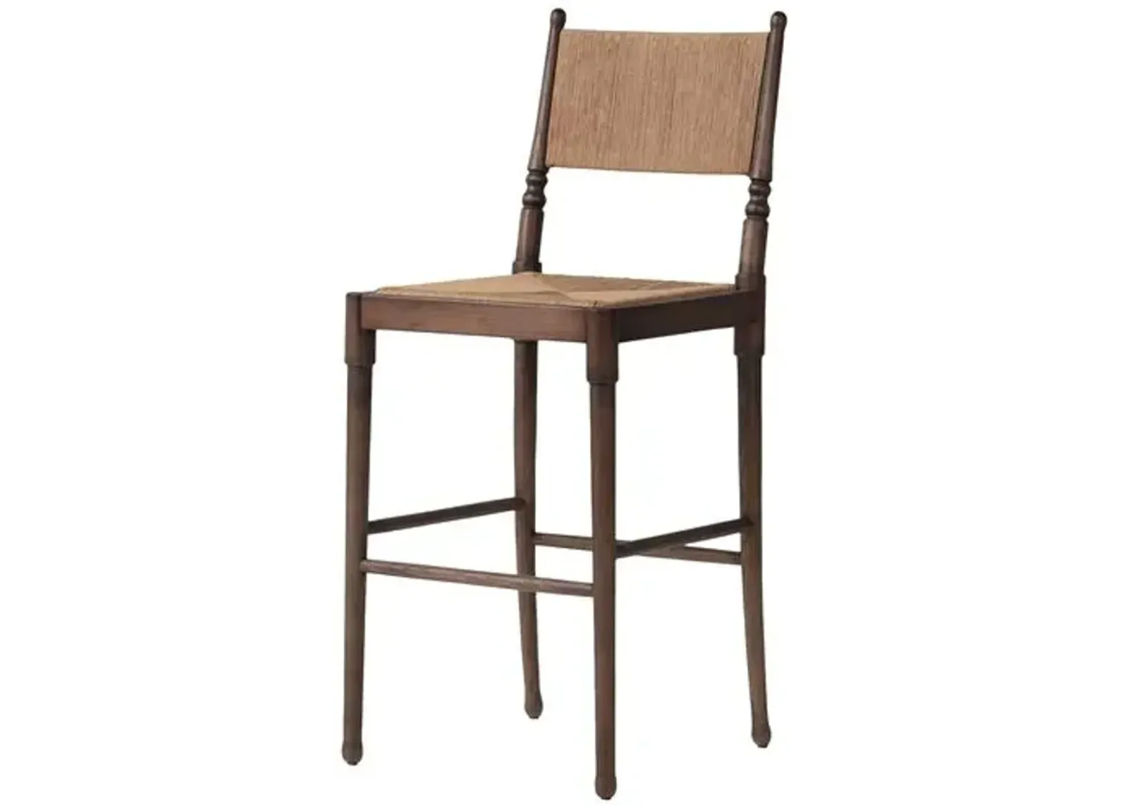 Fayth Bar Stool - Amber Lewis x Four Hands - Brown