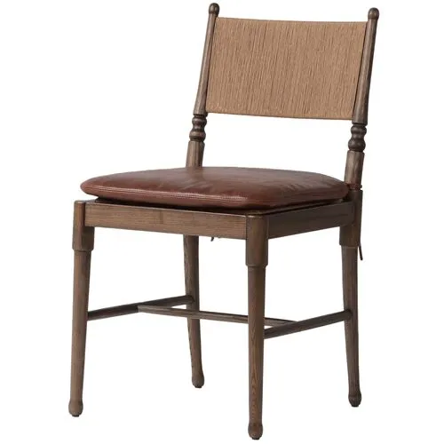 Fayth Dining Chair - Amber Lewis x Four Hands - Brown