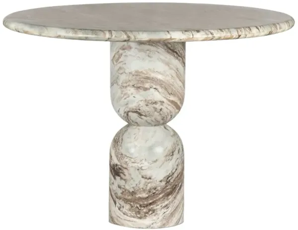 Figueroa Round Marble Dining Table