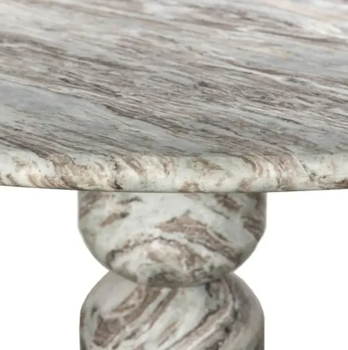 Figueroa Round Marble Dining Table - Amber Lewis x Four Hands