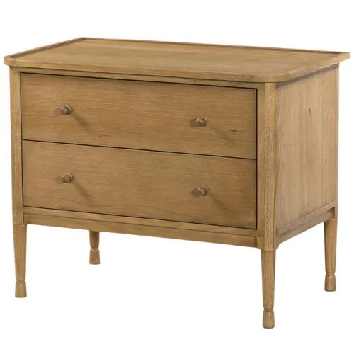 Franny Oak Nightstand - Amber Lewis x Four Hands