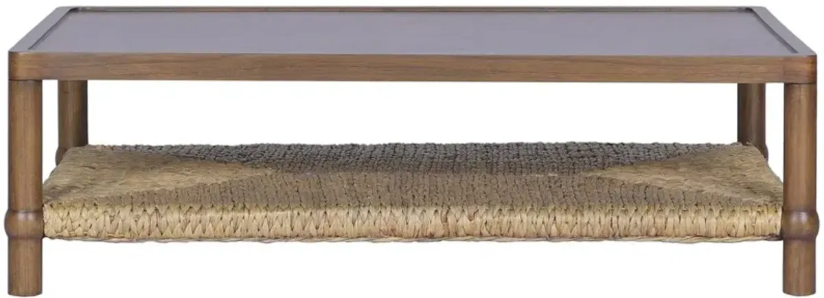 Gabriella Coffee Table - Amber Lewis x Four Hands - Brown