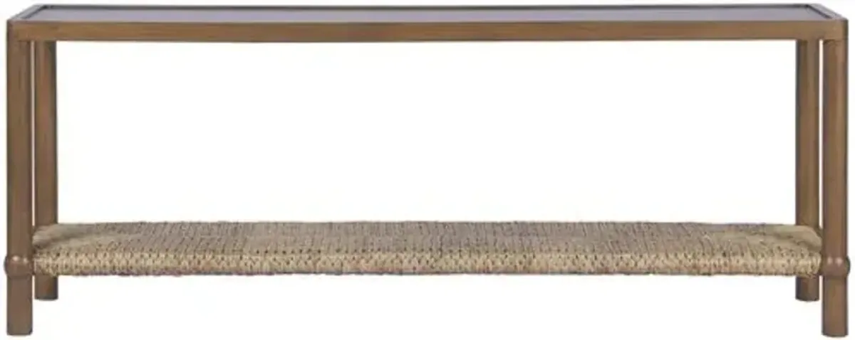 Gabriella Console Table - Amber Lewis x Four Hands - Brown