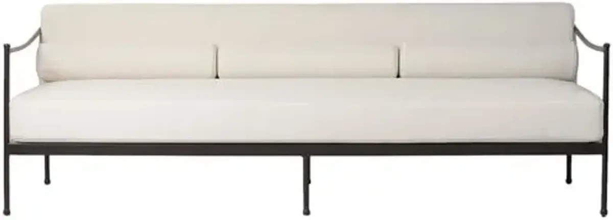 Granger 81" Outdoor Aluminum Sofa - Amber Lewis x Four Hands