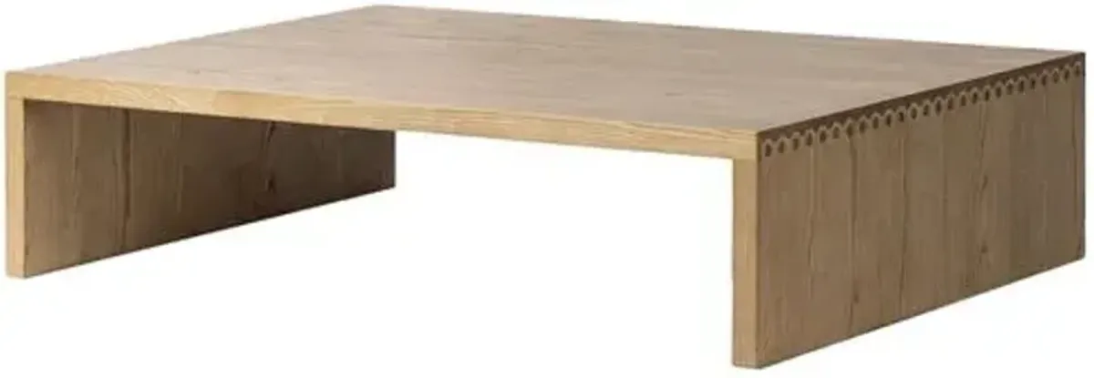 Hathaway Coffee Table - Brown - Amber Lewis x Four Hands