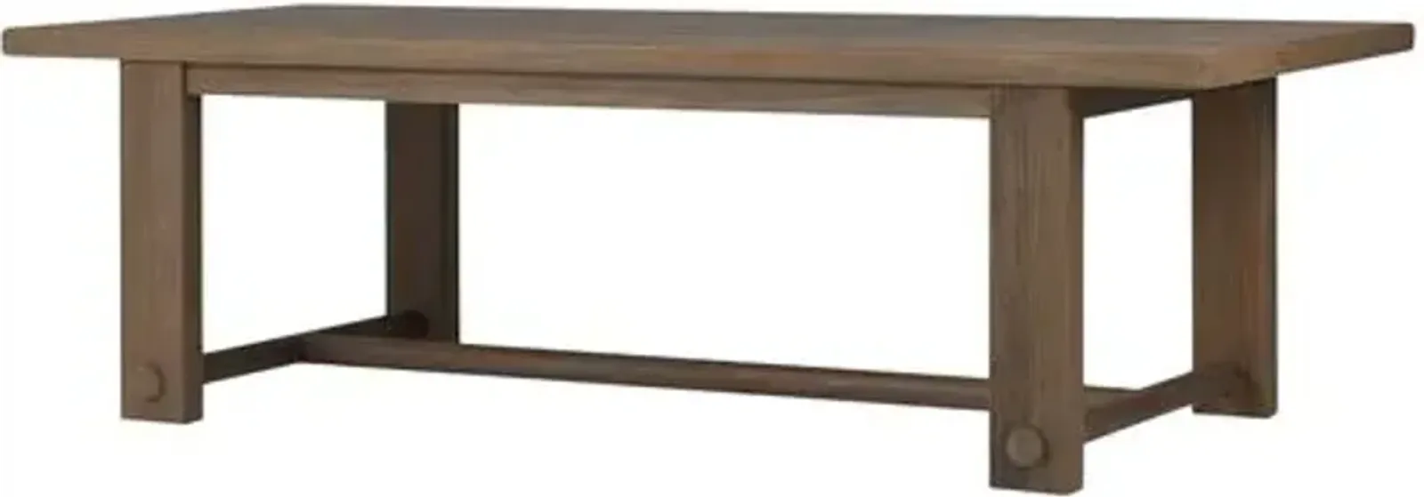 Lumi Outdoor 98" Teak Dining Table - Amber Lewis x Four Hands