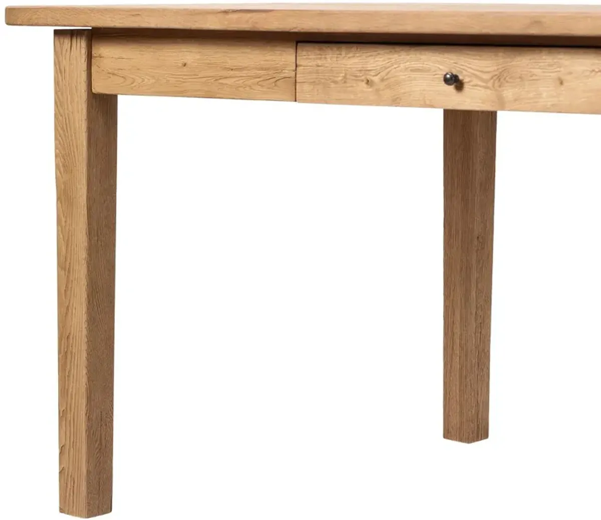 Megan Oval Dining Table, Worn Oak