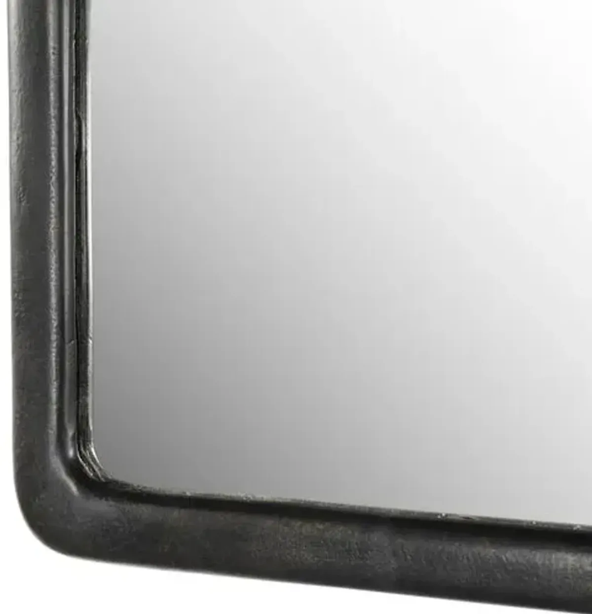 Patz Antique Mantel Mirror - Amber Lewis x Four Hands - Black