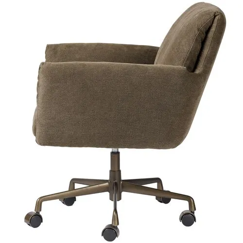 Salerno Desk Chair - Amber Lewis x Four Hands - Brown