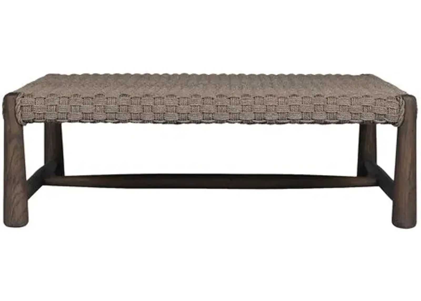 Savio Outdoor Coffee Table - Amber Lewis x Four Hands - Brown