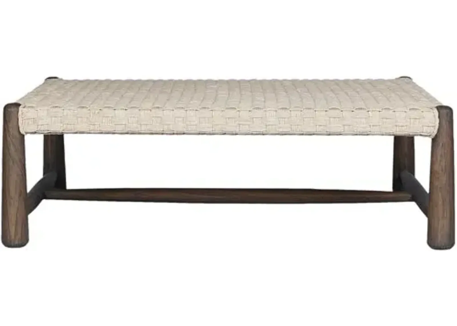 Savio Outdoor Coffee Table - Amber Lewis x Four Hands - White