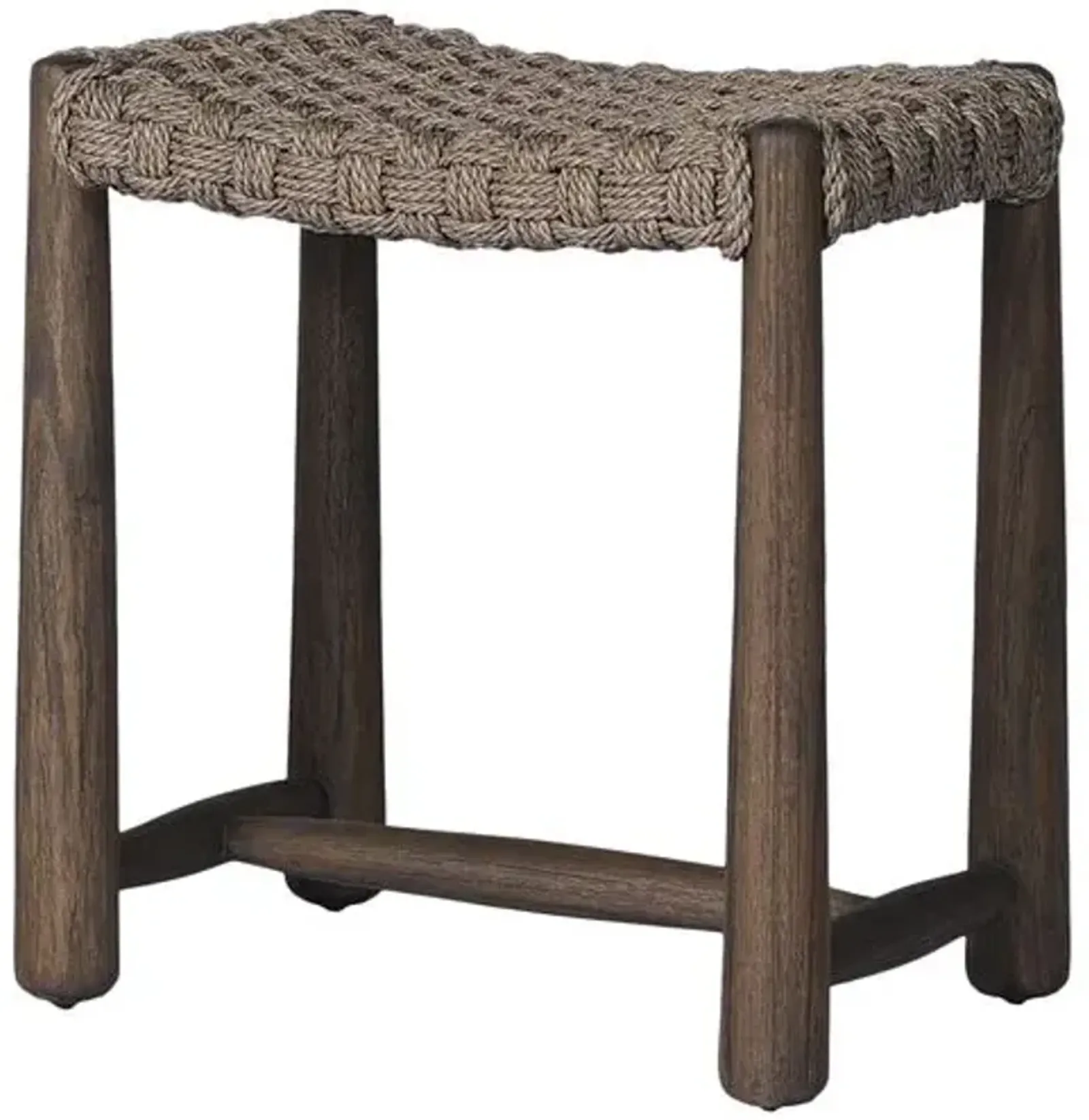 Savio Outdoor Stool - Amber Lewis x Four Hands - Brown