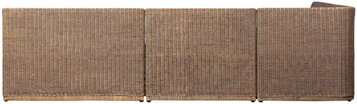 Senna L-Shape Outdoor Dining Banquette