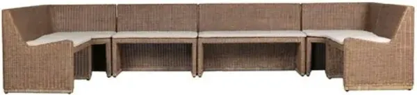 Senna U Shape Dining Banquette - Amber Lewis x Four Hands - Beige