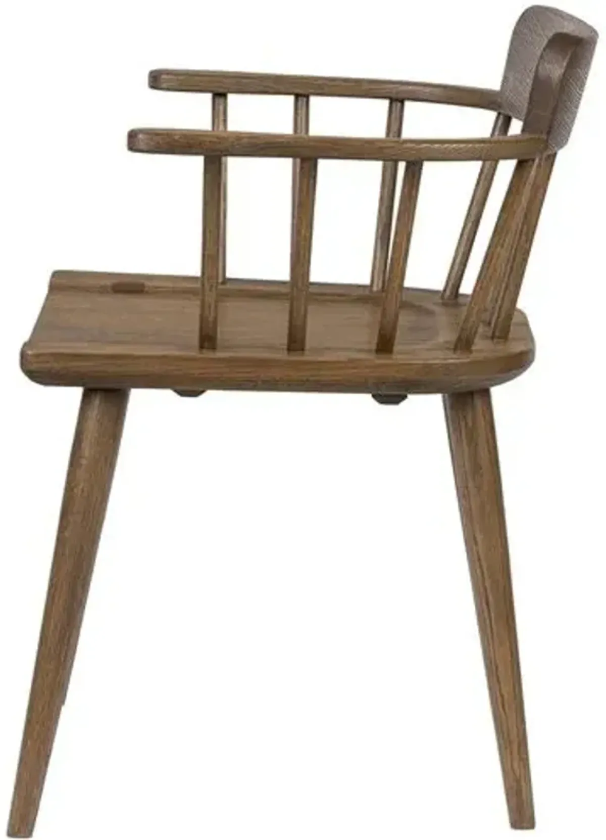 Thalia Dining Chair - Amber Lewis x Four Hands - Brown