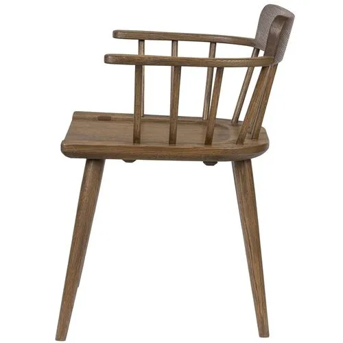 Thalia Dining Chair - Amber Lewis x Four Hands - Brown